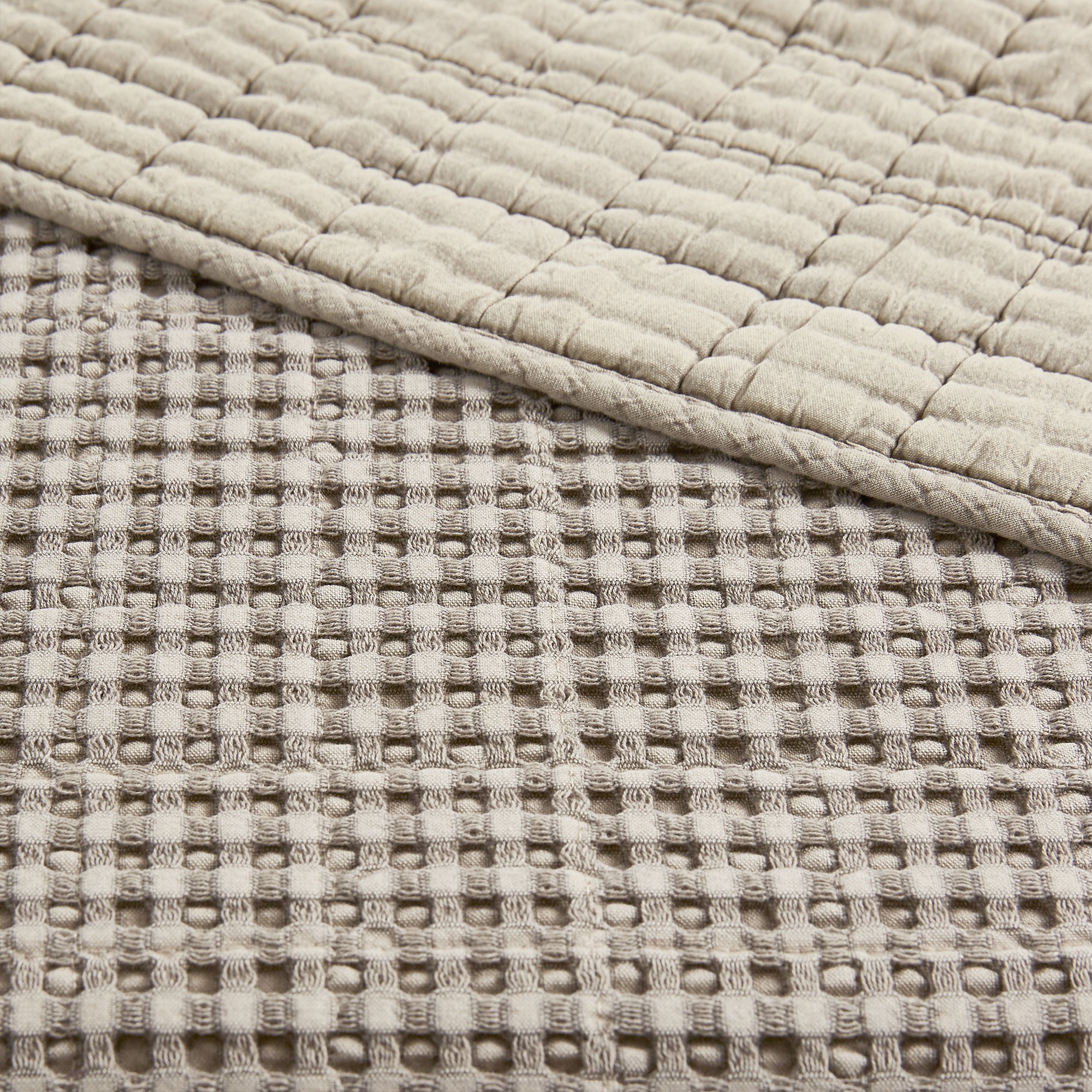 Mills Waffle Quilted Throw