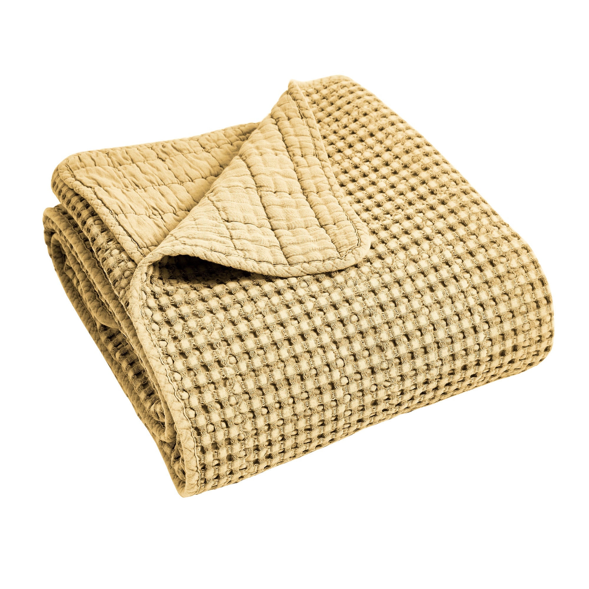 Mills Waffle Quilted Throw