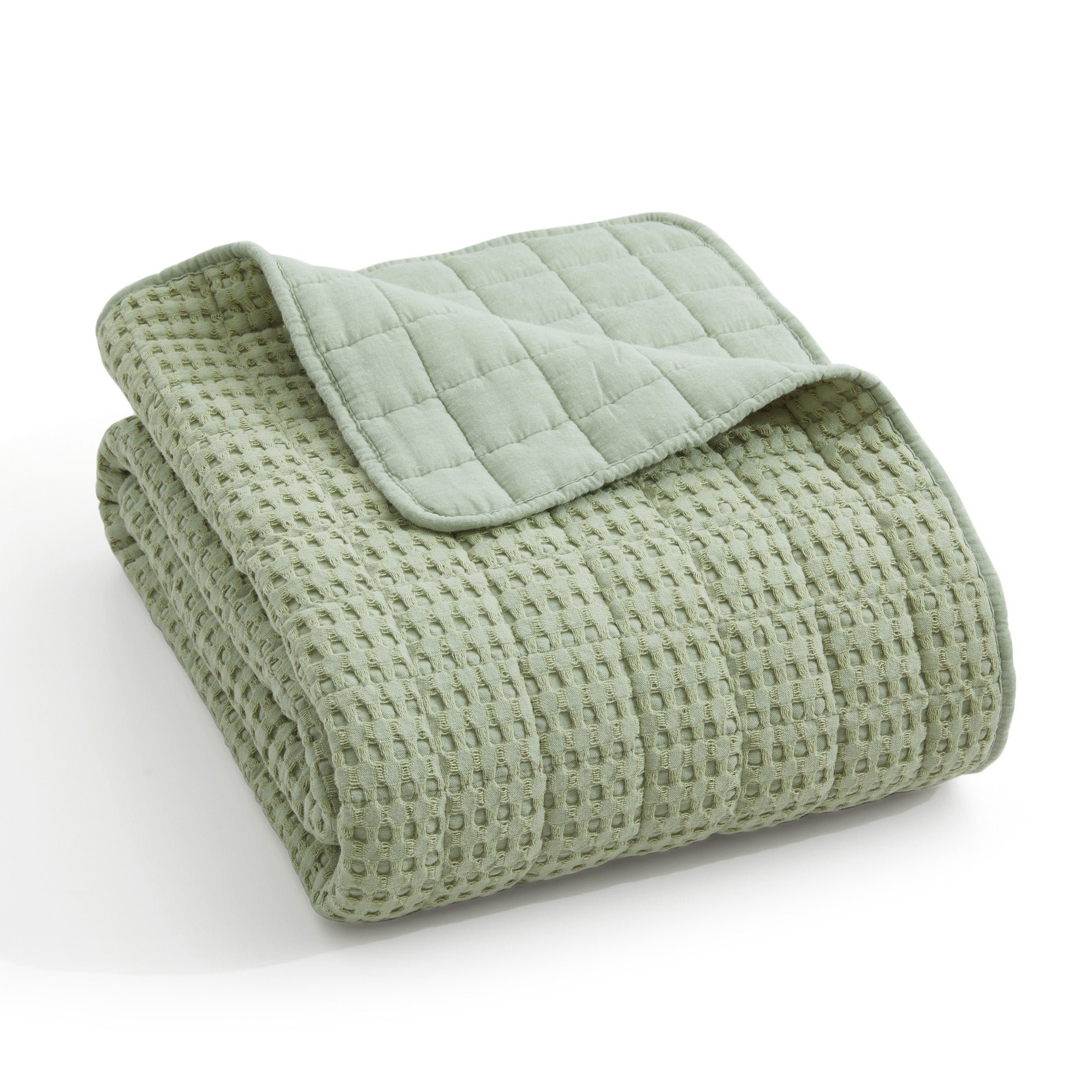 Mills Waffle Quilted Throw