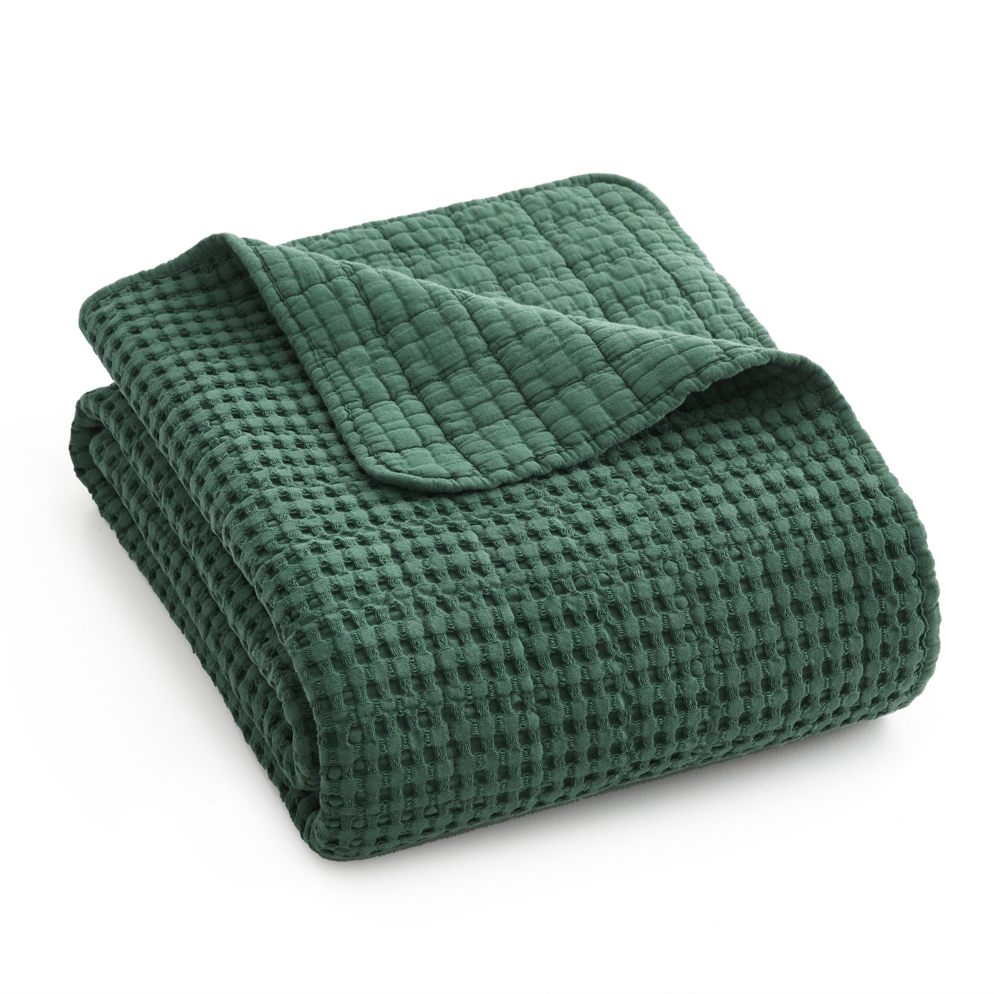 Mills Waffle Quilted Throw