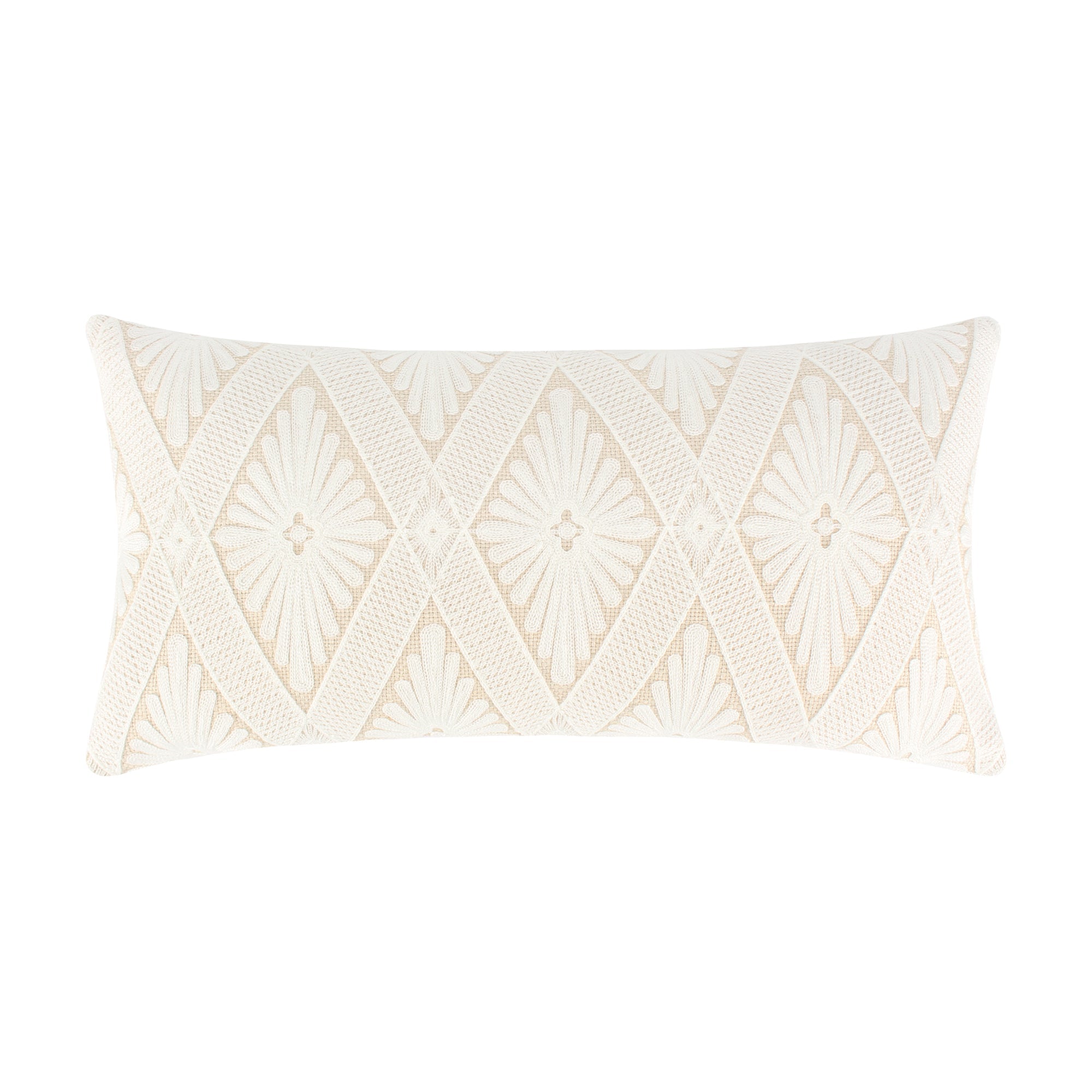 Lorrance Diamond Embroidered Pillow