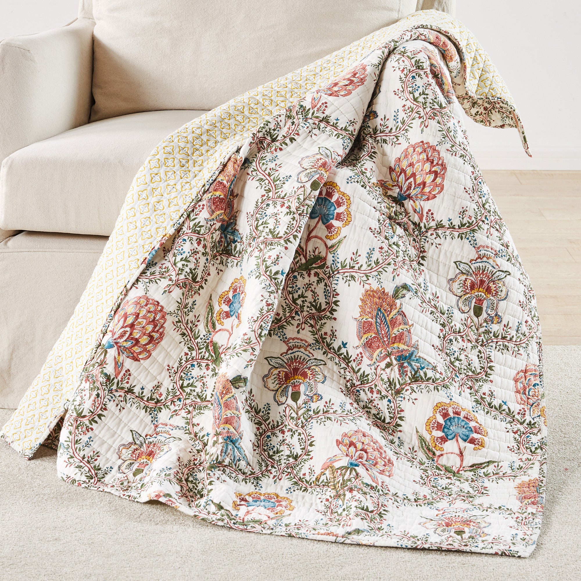 Inaya Quilted Throw