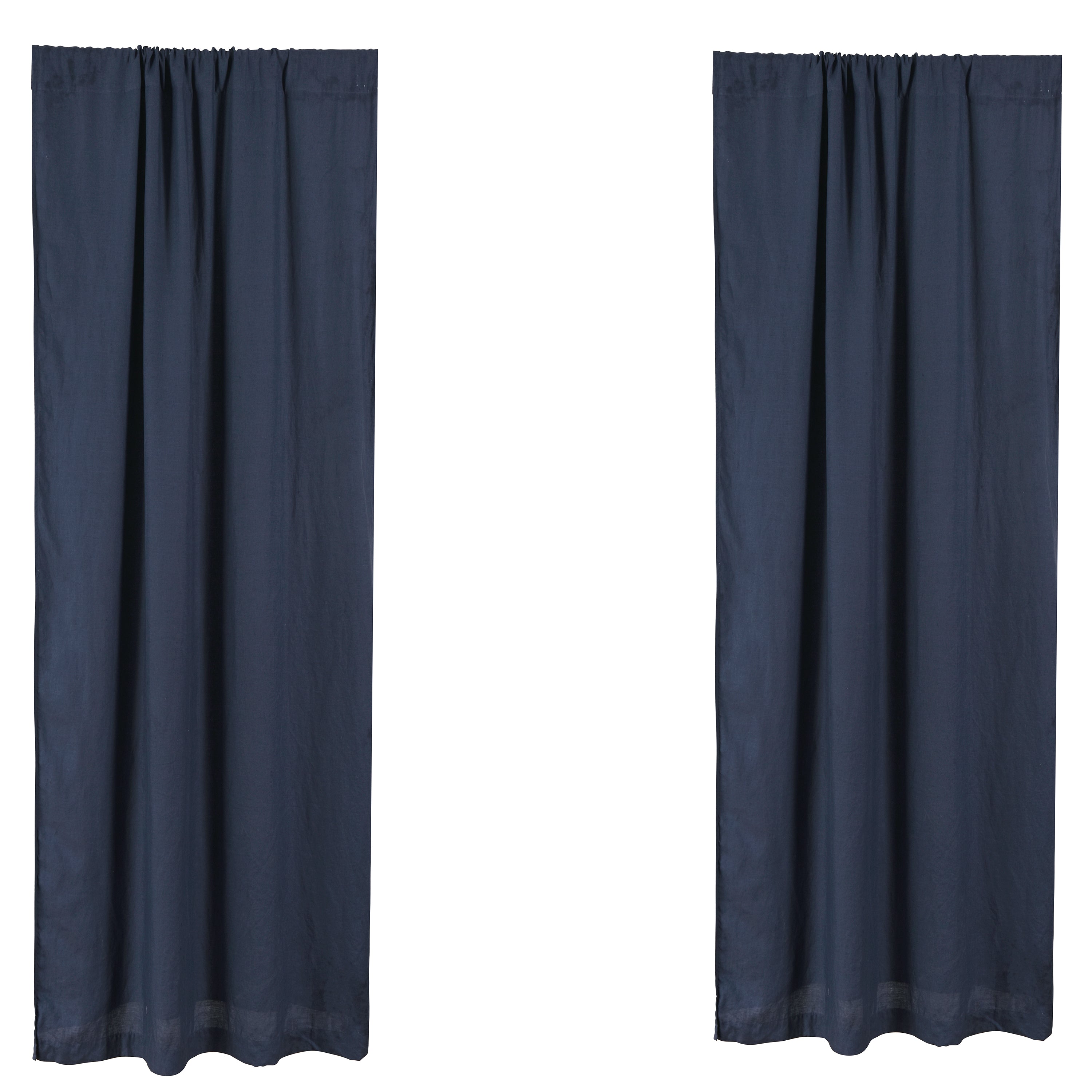 Washed Linen Drape Panel - Set of 2