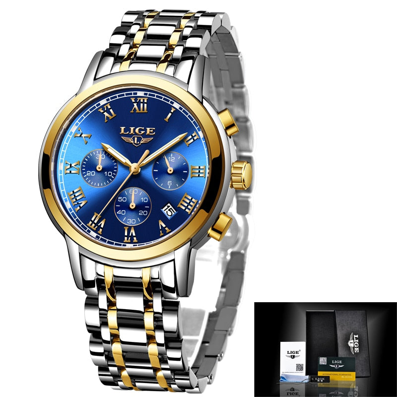 New Fashion Women Top Brand Ladies Luxury Creative Steel Women Bracelet Watches Female Quartz Waterproof Watch