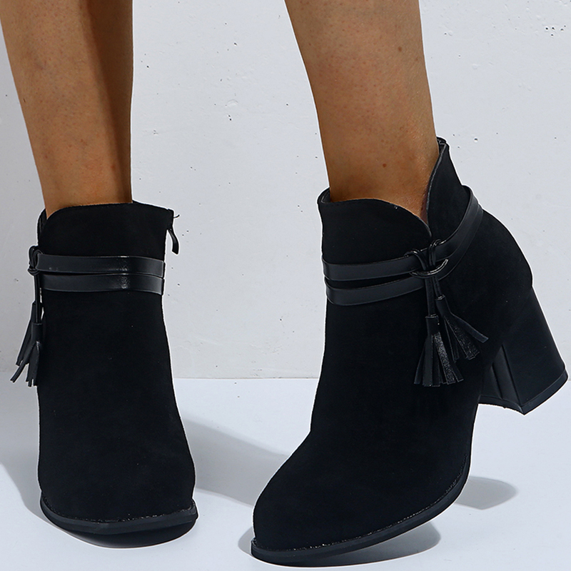 Ankle Boots Fashion Women Shoes Botas Mujer Female Shoes