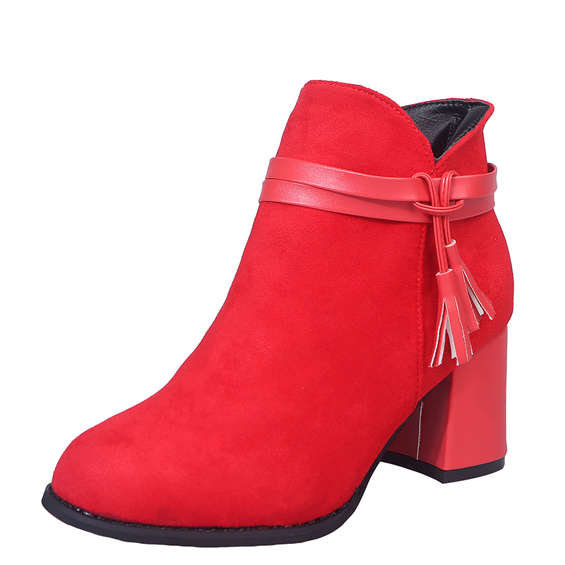 Ankle Boots Fashion Women Shoes Botas Mujer Female Shoes