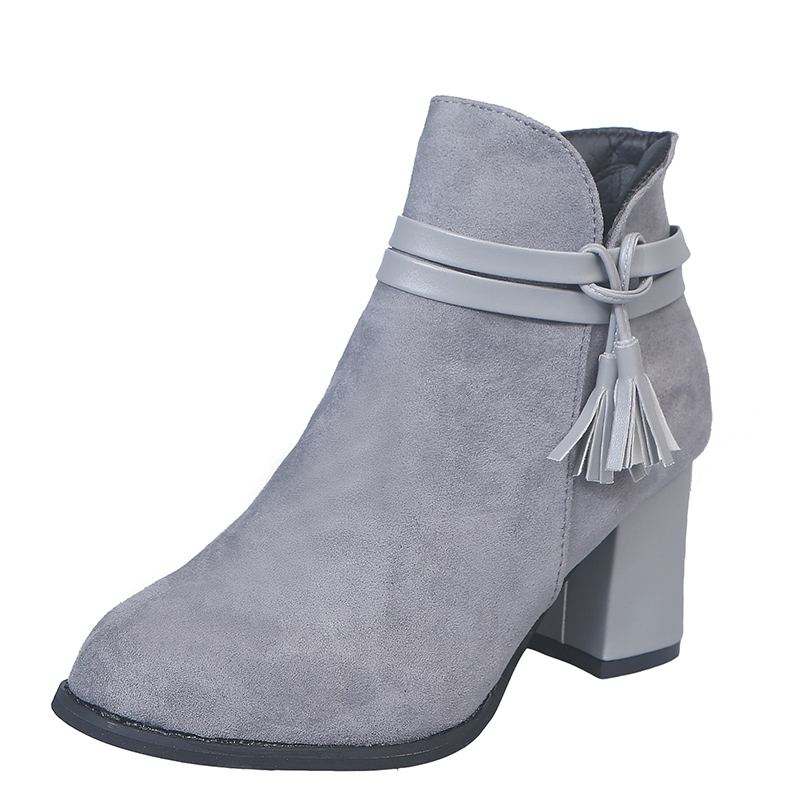 Ankle Boots Fashion Women Shoes Botas Mujer Female Shoes