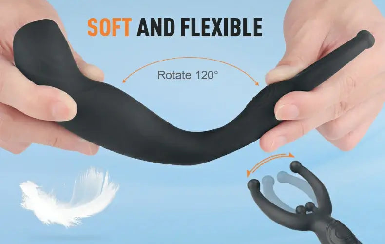 soft and flexible anal fun toy