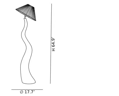 French_Mushroom_Floor_Lamp_CAD