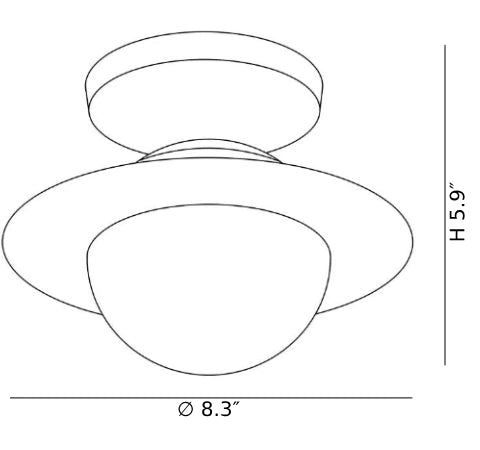Macron Planetary Ceiling Lamp CAD