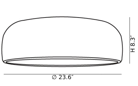 Smithfield Modern Ceiling Light CAD