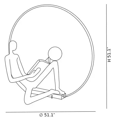 Thinker_Sculpture_Floor_Lamp_CAD