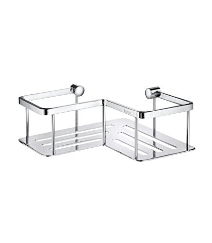 SIDELINE DESIGN CORNER SOAP BASKET POLISHED CHROME