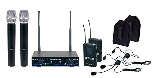 Dual Channel Digital Wireless Handheld/Headset/Instrument system