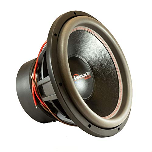 18Inch Subwoofer 2ohm DVC 300 oz Magnet 3Inch Hi Temp Voice Coil 2000 Watts RMS/4000 Watts Max Direct Leads Cast Frame