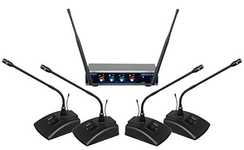 DIGITAL-QUAD CONFERENCE -C2 - Four Channel UHF Digital Wireless Conference System