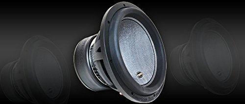 10Inch Subwoofer 4ohm DVC 200 oz Magnet 3Inch Hi Temp Voice Coil 1000 Watts RMS/2000 Watts Max Push Terminals Cast Frame
