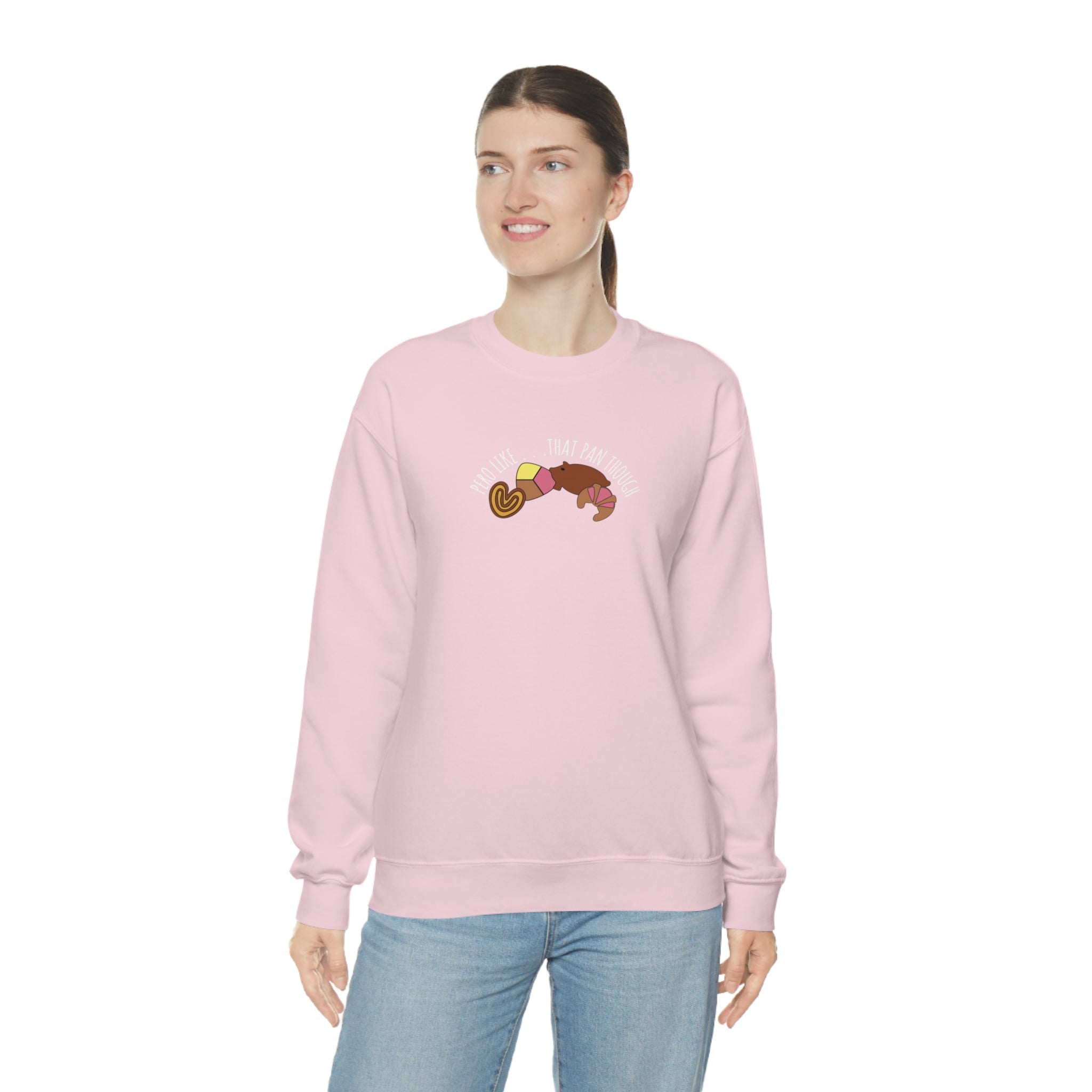 That Pan Though  Unisex Heavy Blend Crewneck Sweatshirt