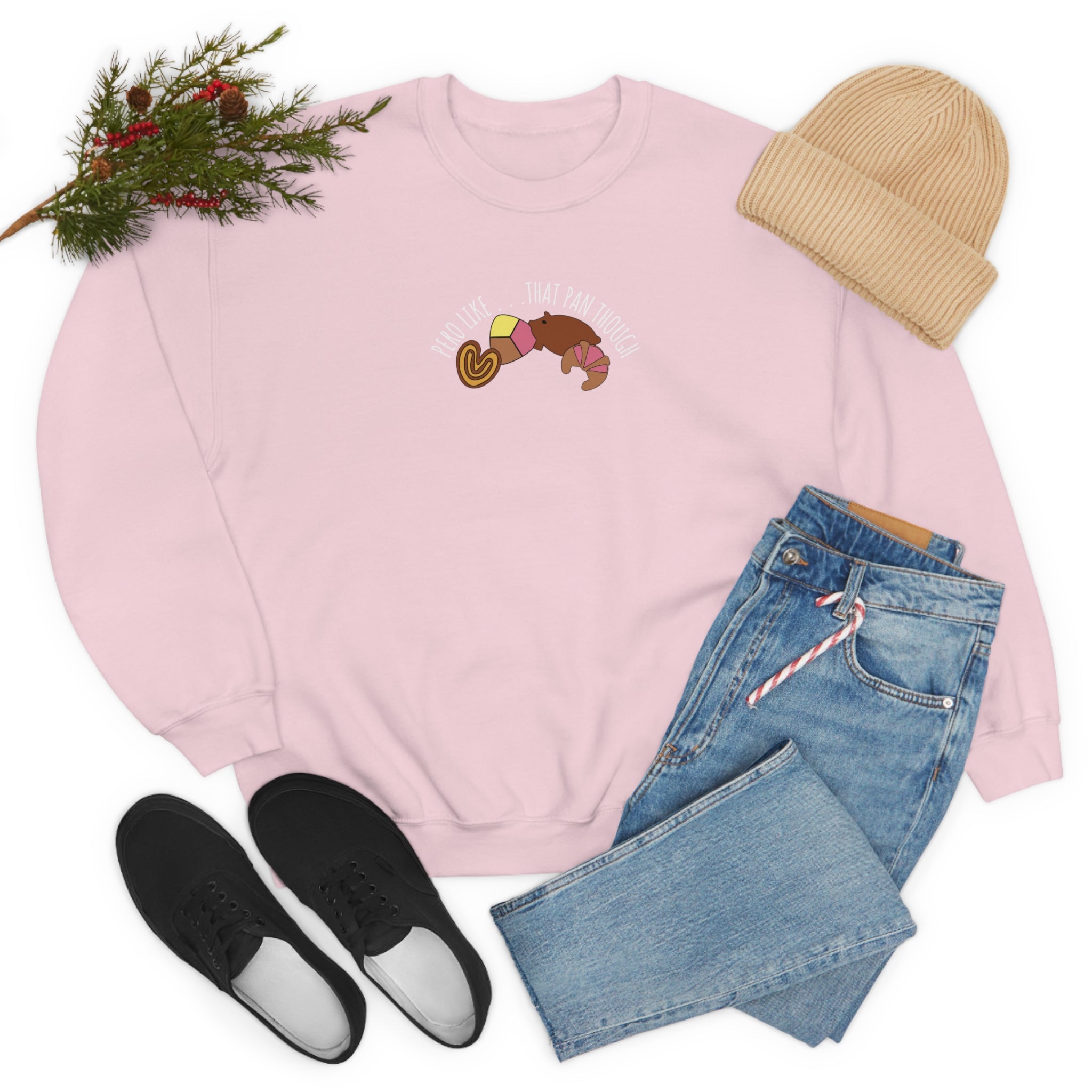 That Pan Though  Unisex Heavy Blend Crewneck Sweatshirt