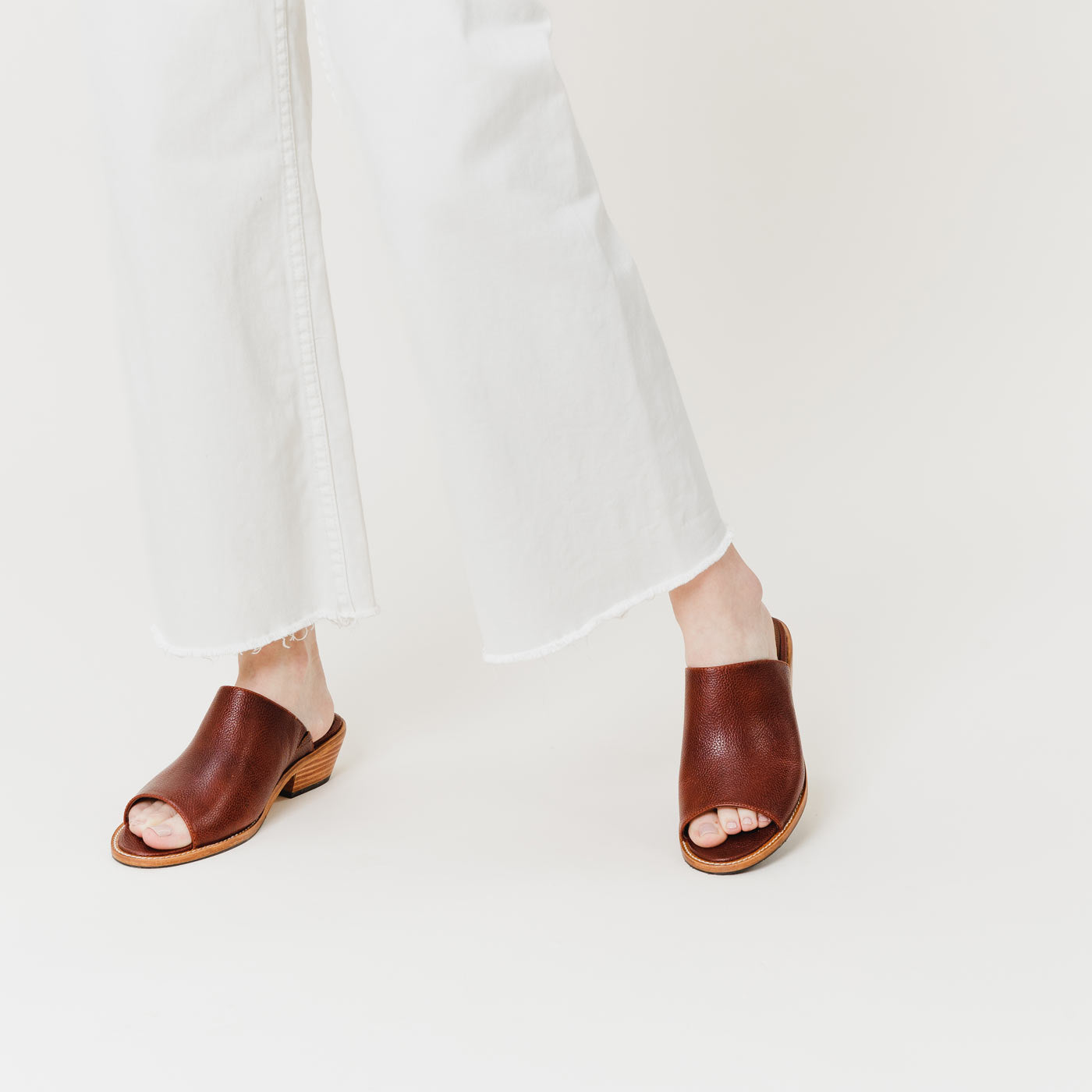 Open Toe Mule