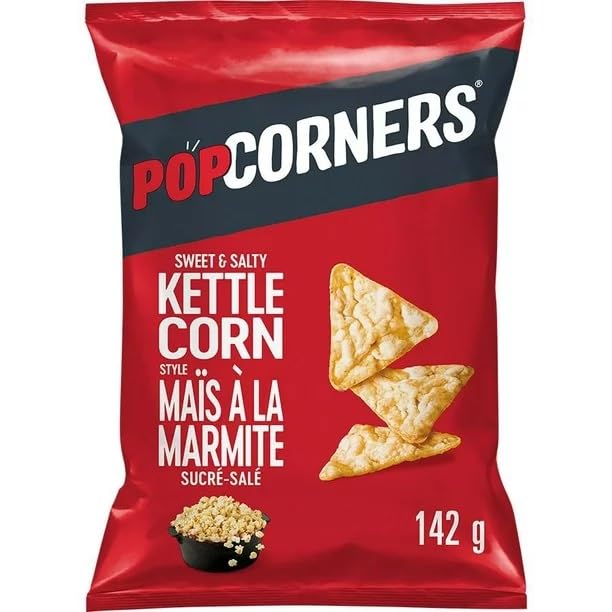 PopCorners Sweet & Salty Kettle Popped-Corn Chips Gluten Free 142g/5oz (Shipped from Canada)