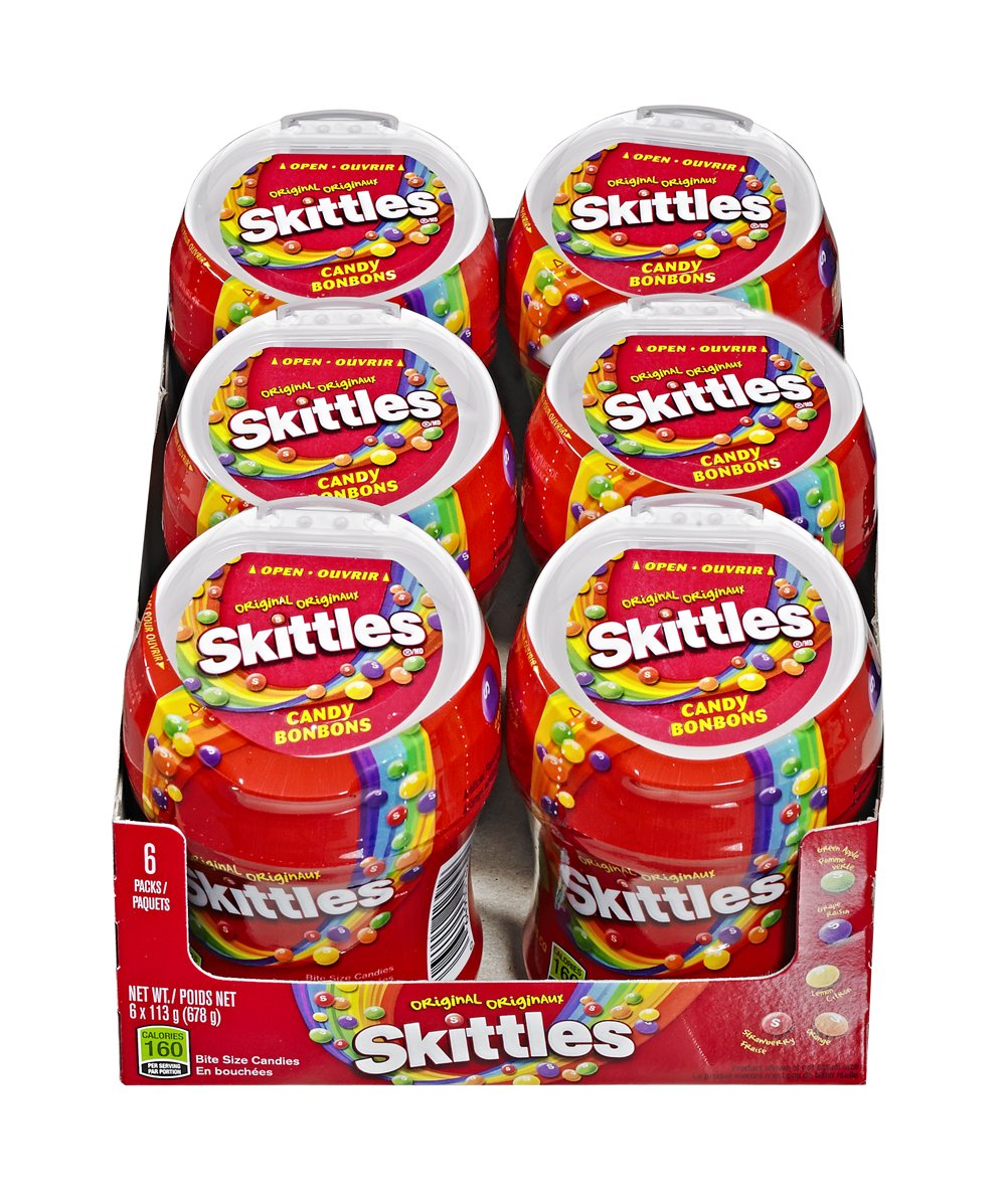 Skittles Original Bottle 113gm 3.9oz (Shipped from Canada)
