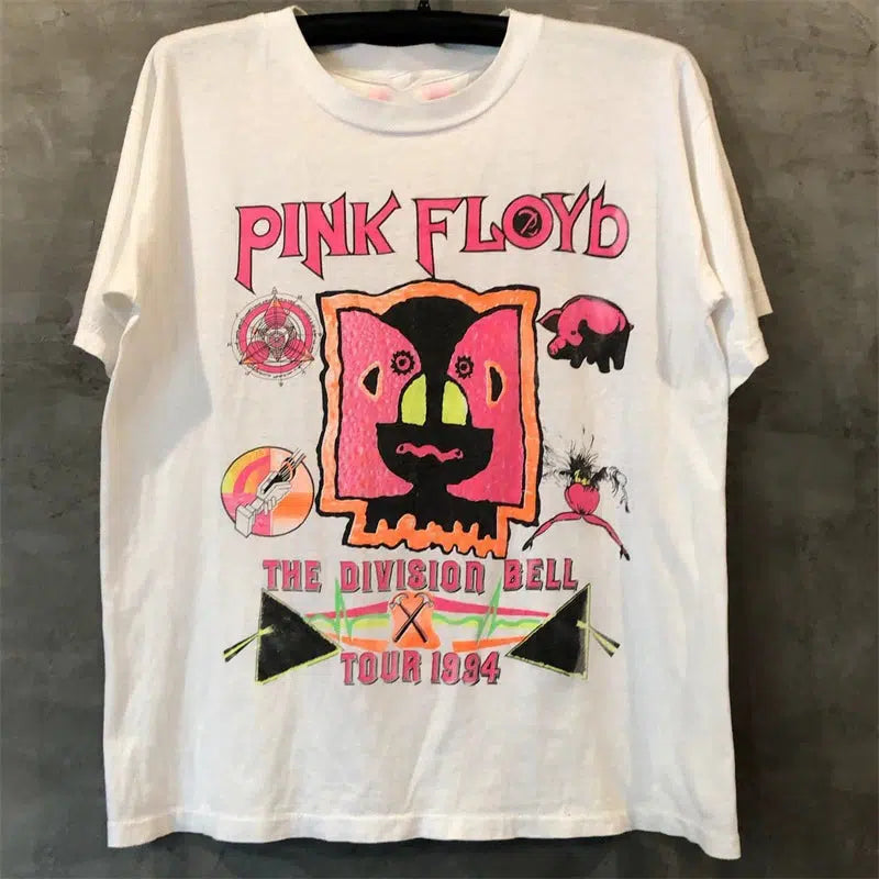 Vintage Pink Fl0yd The Division Bell Tee