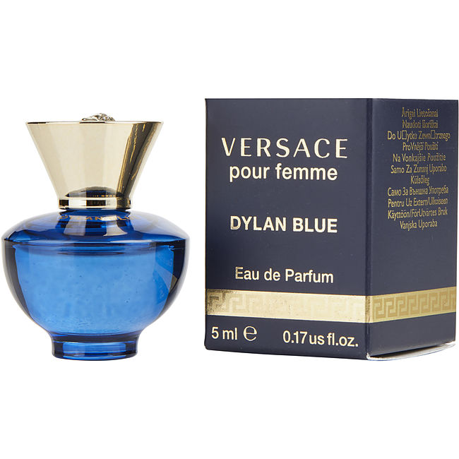 VERSACE DYLAN BLUE by Gianni Versace EAU DE PARFUM 0.17 OZ MINI For Women