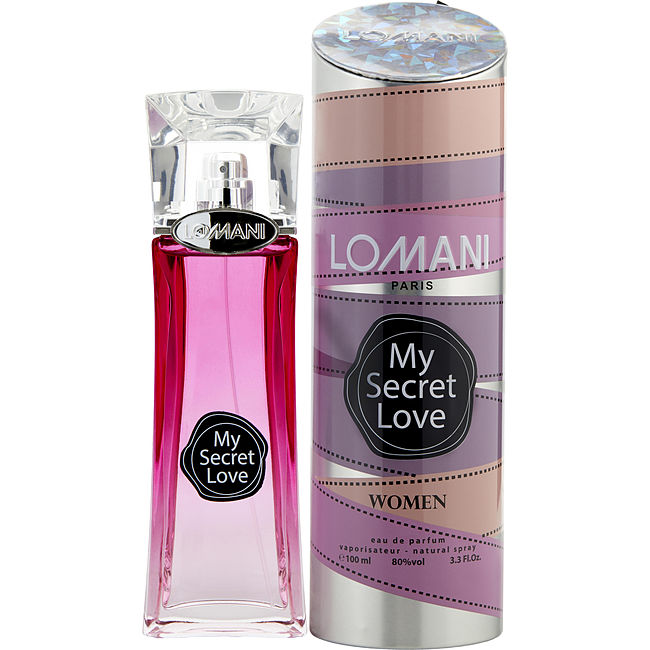 LOMANI MY SECRET LOVE by Lomani EAU DE PARFUM SPRAY 3.4 OZ For Women