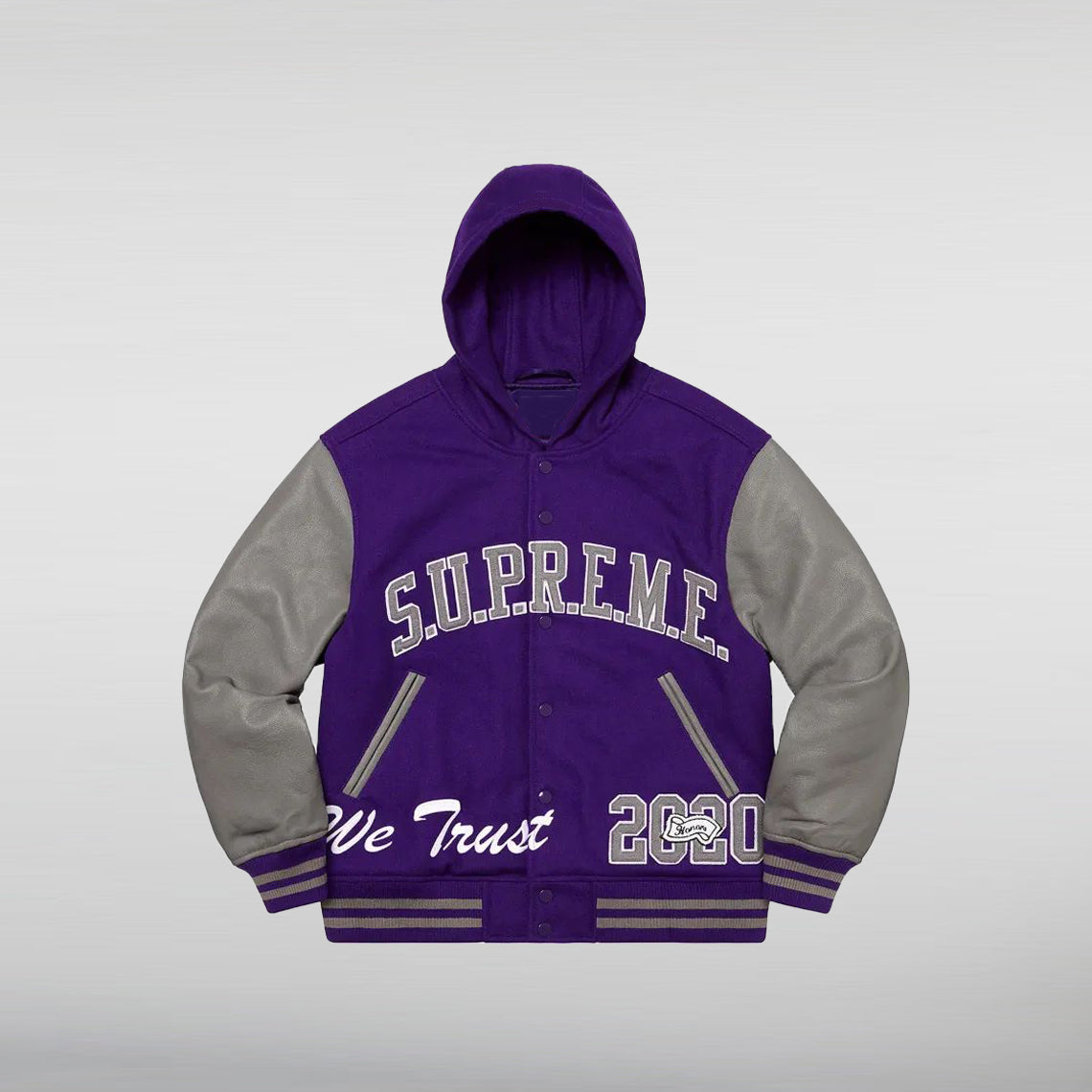 Supreme King Hooded Varsity Hoodie