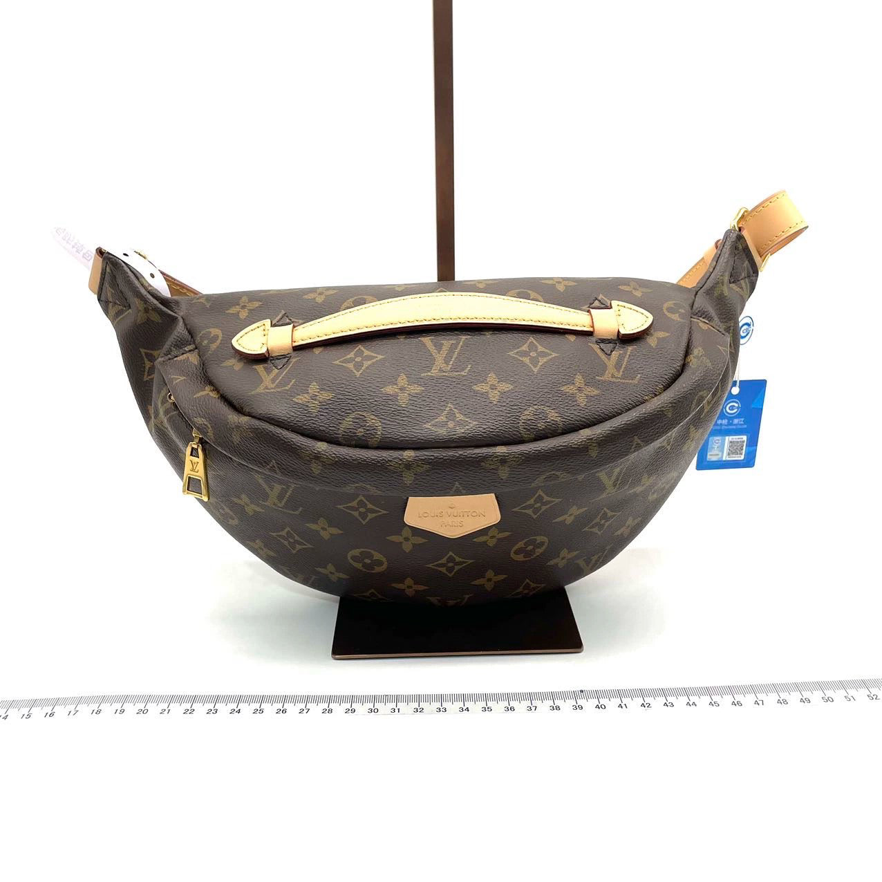 Sold Louis Vuitton Bum Bag Brown Monogram with Leather