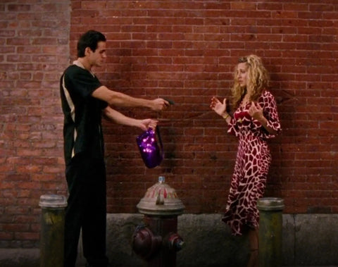A bag that needs no introduction the Sex and the City Fendi Purple Luxbags