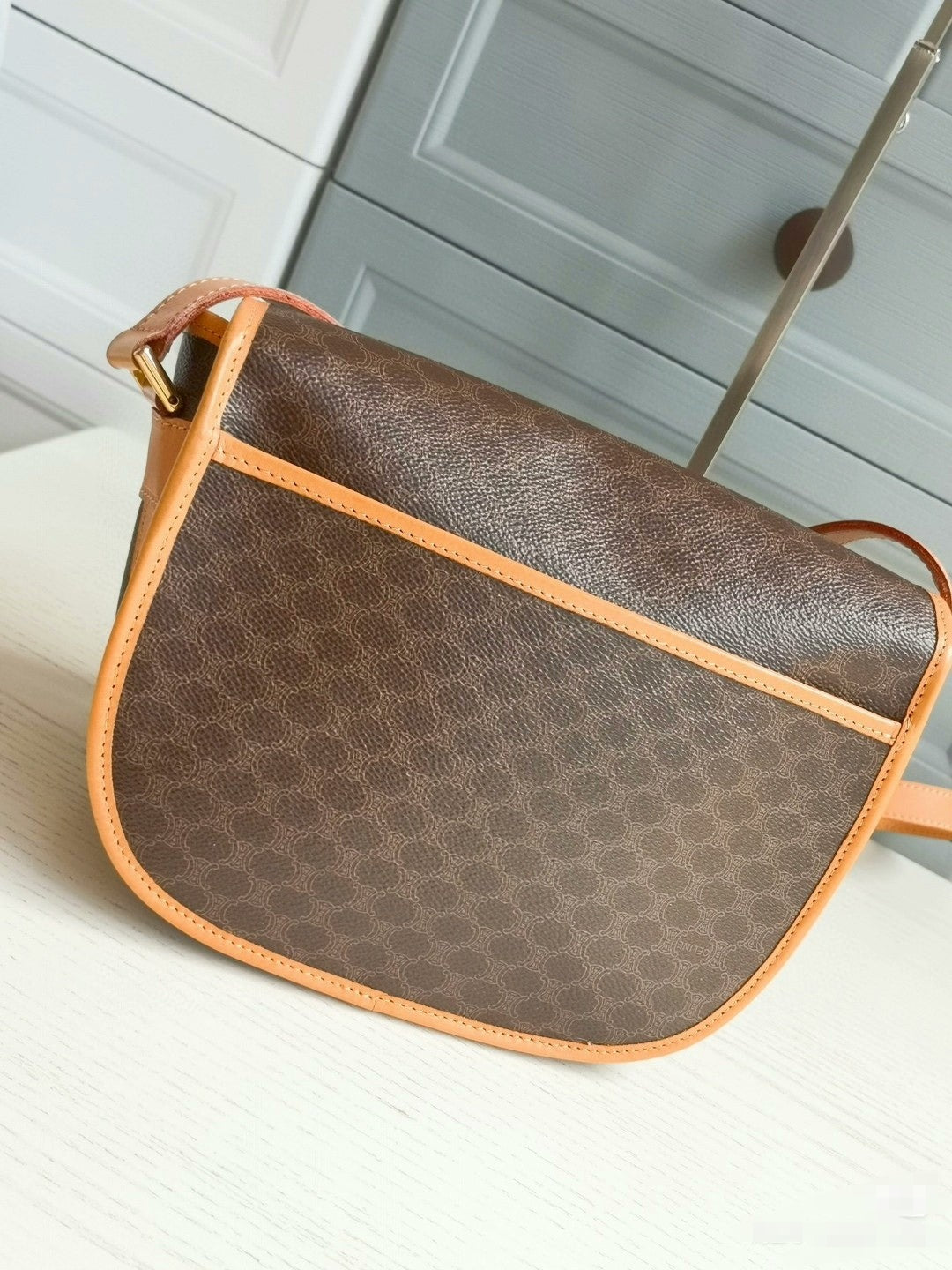 Sold  CELINE Vintage Folio Crossbody bag