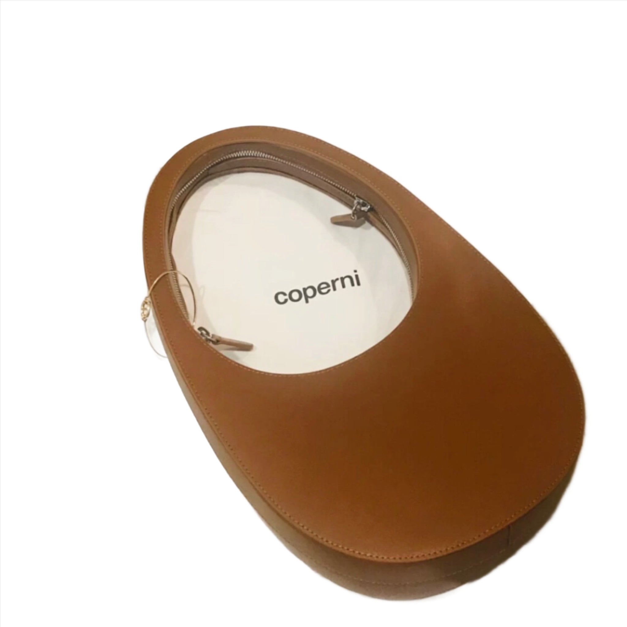 Sold Coperni Swipe Bag Medium Brown