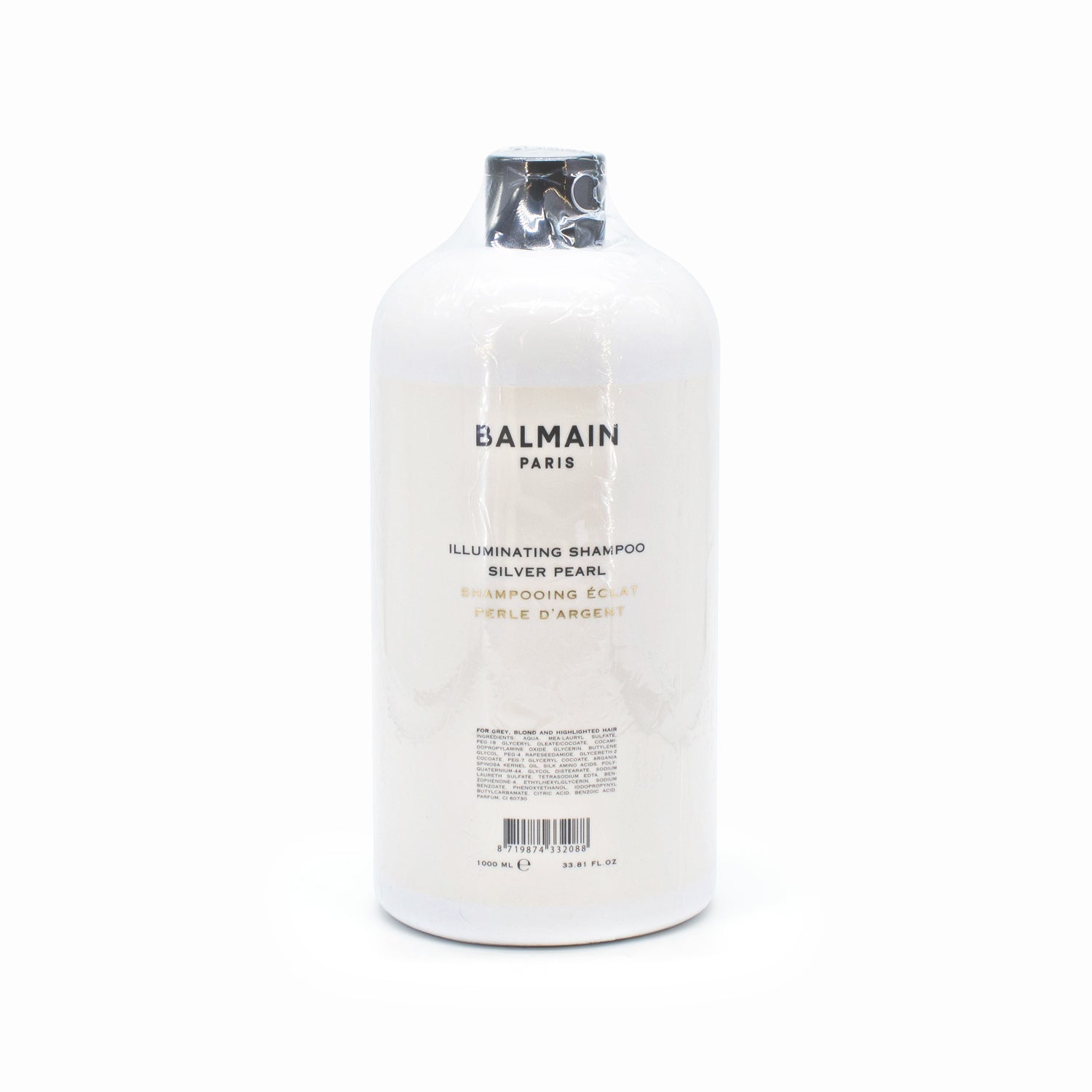 BALMAIN Paris Illuminating Shampoo Silver Pearl 33.81oz - New