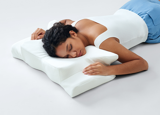 Bluedott Ultra Button Pillow for Neck Pain ZAMATHOME