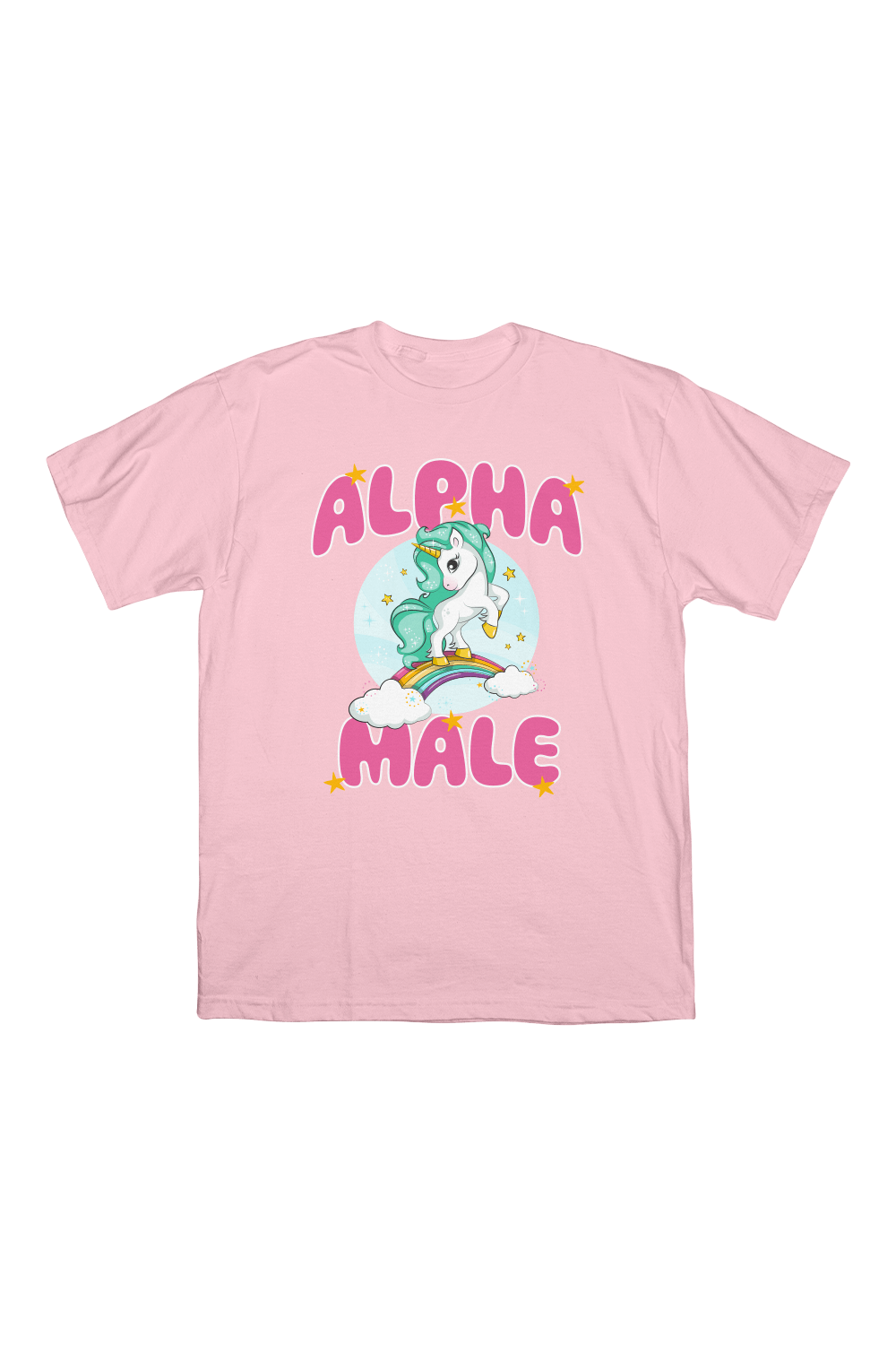 Alana Lintao: Alpha Male Pink Shirt