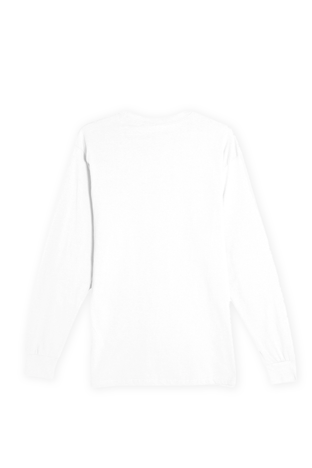 Essentials White Long Sleeve Tee