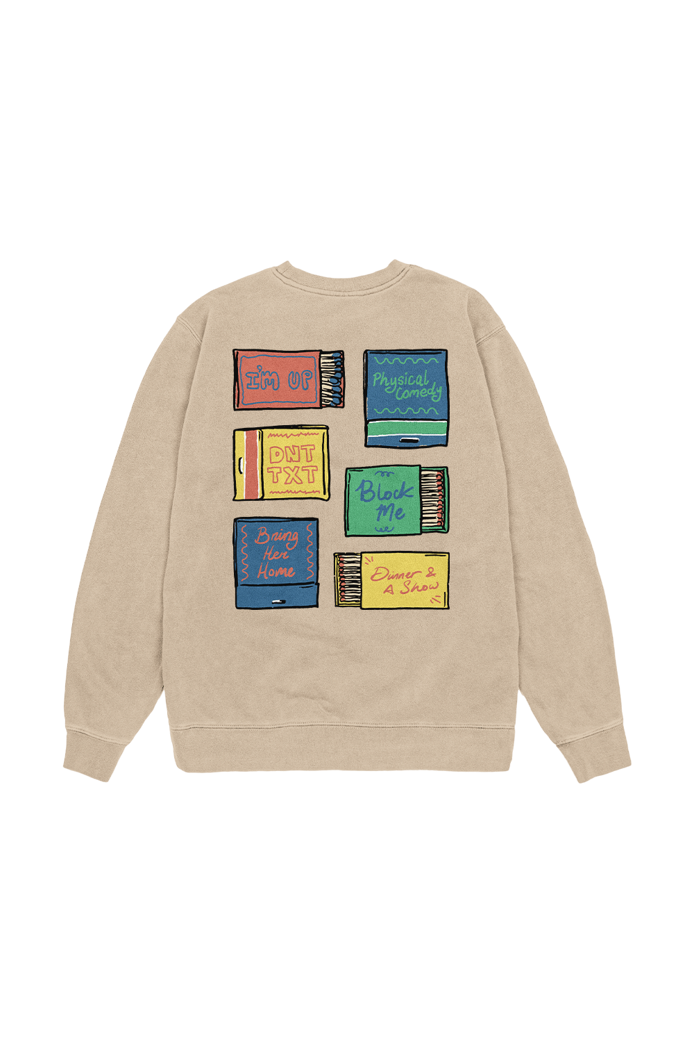 GOTG: Matchbox Beige Crewneck