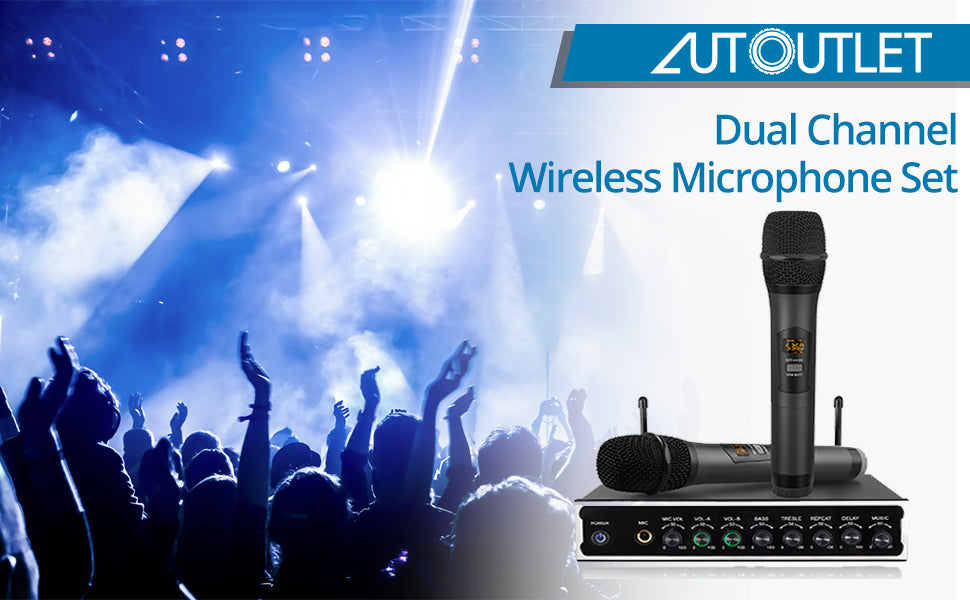 AUTOUTLET UHF Wireless Microphone