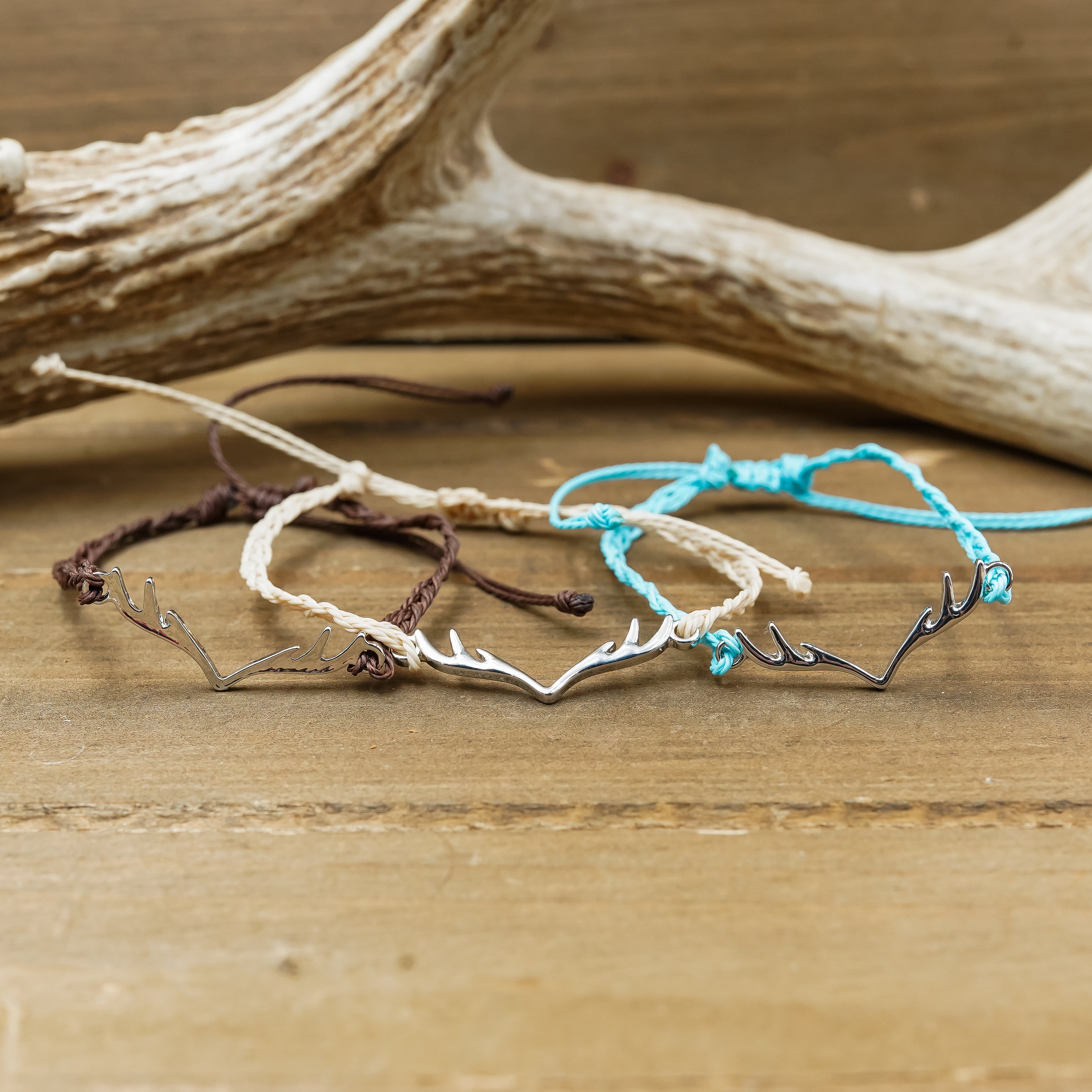 Adjustable Antler Bracelet