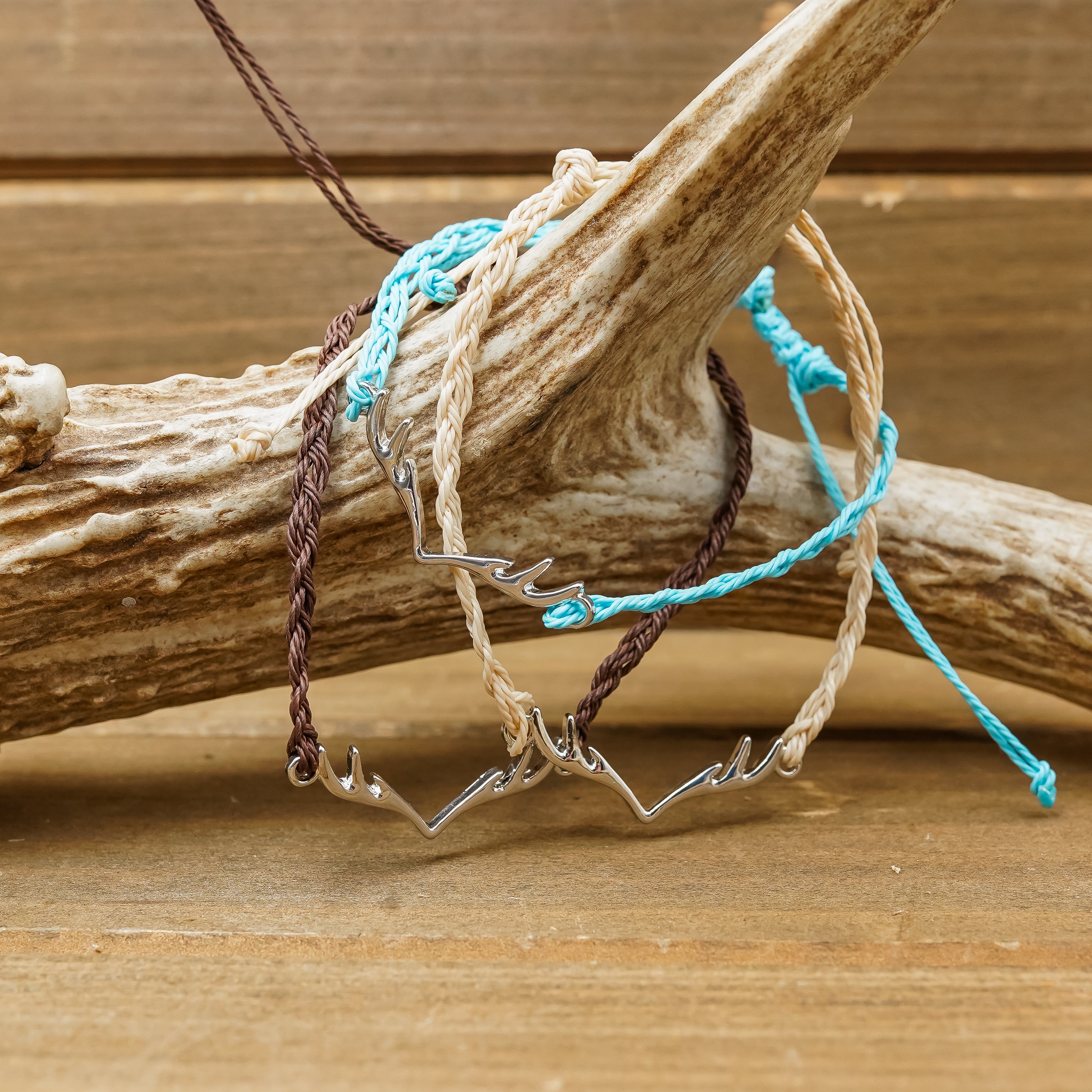 Adjustable Antler Bracelet