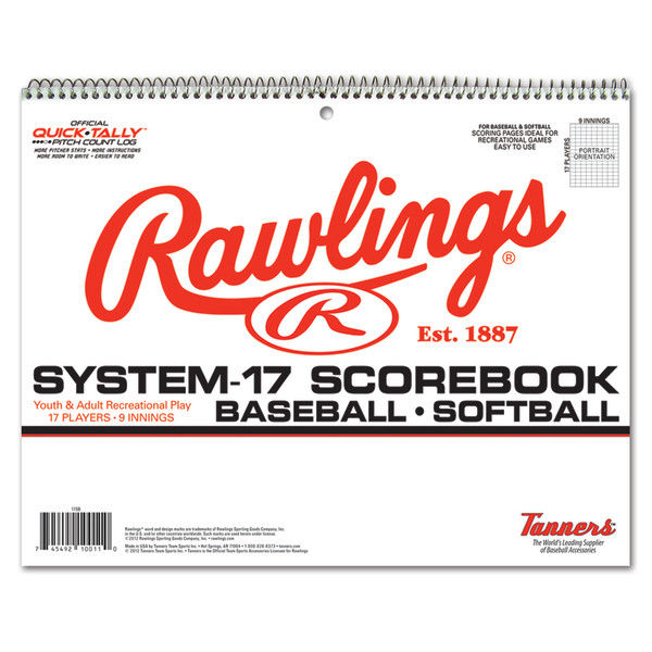 Rawlings System-17 Baseball/Softball Scorebook