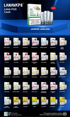 香港一代通用煙彈LANAVAPE LANA POD透明發光煙彈香港現貨直發,支持批發 適用Rinbowkiss Rkiss Relx Mega GRID Moho Veex LANA Saico十二星座 一代煙機通用煙彈 香港 台湾