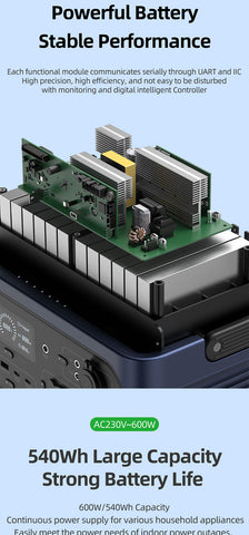 Pisen Portable Power Station WILD 600