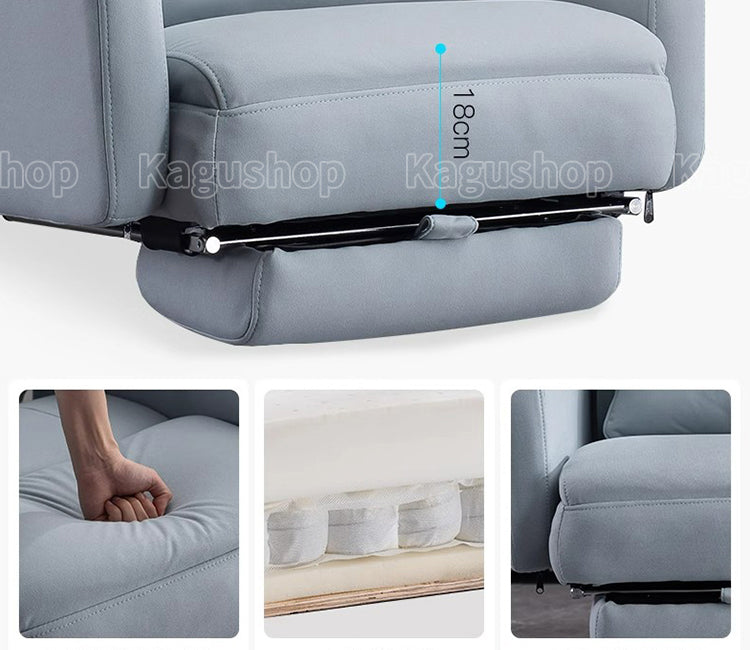 高密度ウレタン 足置き ポリエステル生地 ワークチェア オフィスチェア デスクチェア チェアー 人間工学 クッション BGY-S043 kagushop