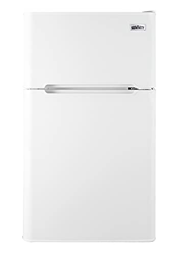 Compact ENERGY STAR listed 2-door refrigerator-freezer