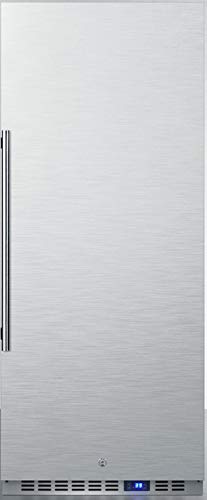 10.1 cu.ft. commercial all-refrigerator with stainless steel interior and exterior