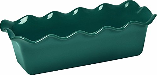 Emile Henry Made In France Ruffled Loaf Pan, 12.5