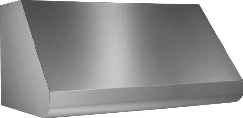 Broan Elite E60000 E60E48SS 48" Wall-Mount Canopy Range Hood with 280 - 1500 CFM External Blower Options Variable Speed Control and Baffle Filters in Stainless Steel (Blowers Sold